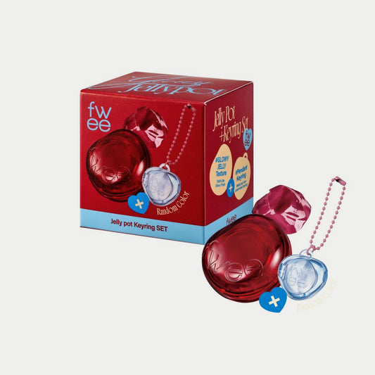 fwee Lip&Cheek Glowy Jelly Pot Keyring Set