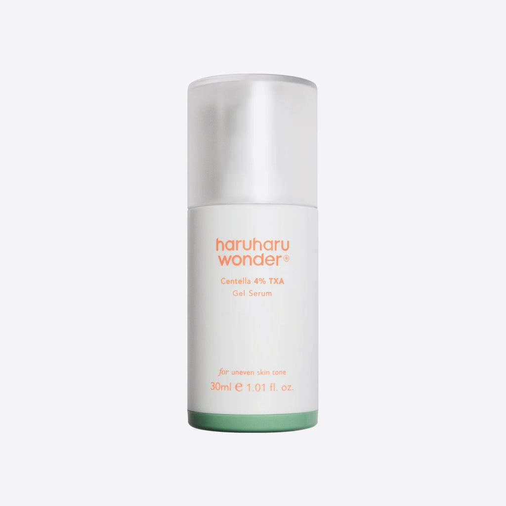 haruharu wonder Centella 4% TXA Gel Serum 30mL Korean brightening serum for dark spots