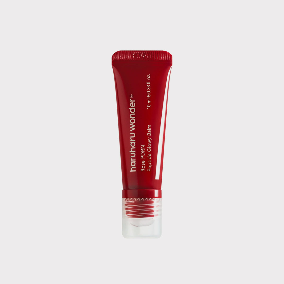 haruharu Rose PDRN Peptide Glowy Balm 10ml is a Korean, vegan, high-performance lip treatment designed to provide deep rejuvenation and a glossy, plump finish. 