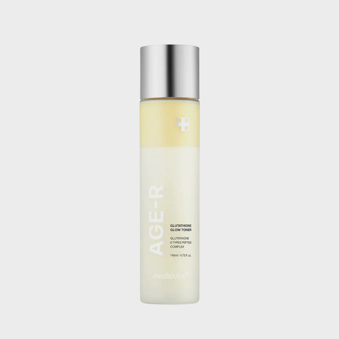 medicube AGE-R Glutathione Glow Toner 140ml medicube  Korean skin brightening milky toner with glutathione and peptides 