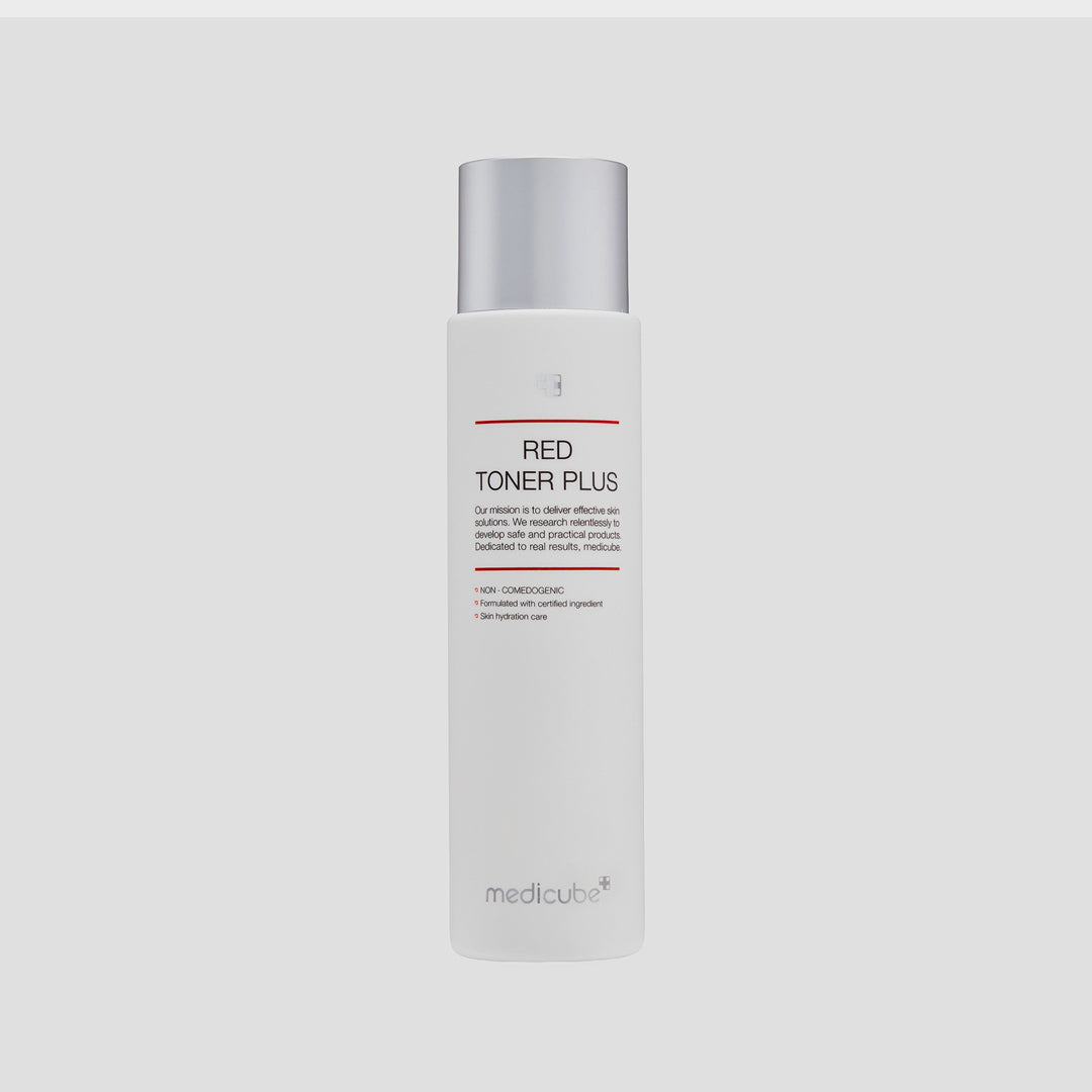 medicube Red Toner 2.0 Plus 200ml
Korean daily acne clarifying toner with niacinamide and BHA for oily  blemish-prone skin
