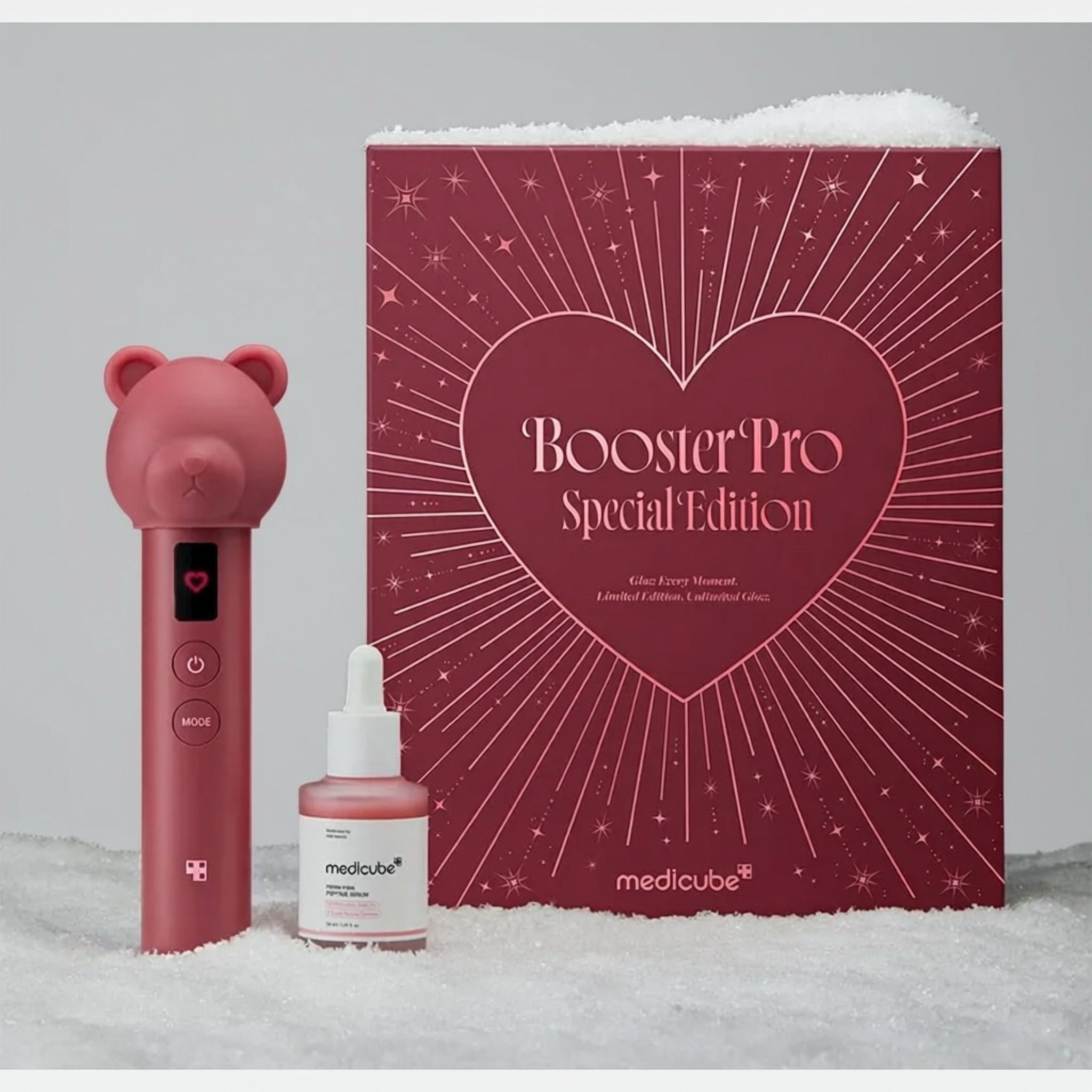 medicube Booster Pro Holiday Set Edition asian authentic genuine original korean skincare montreal toronto calgary canada thekshop thekshop.ca natural organic vegan cruelty-free cosmetics kbeauty vancouver free shipping clean beauty routine skin makeup kpop stayz stan fandom photocard stray kids treasure ateez atiny dix30 brossard ddo royal mount st-bruno new store