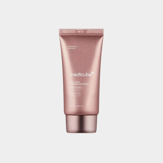 medicube Collagen Firming Sun Cream asian authentic genuine original korean skincare montreal toronto calgary canada thekshop thekshop.ca natural organic vegan cruelty-free cosmetics kbeauty vancouver free shipping clean beauty routine skin makeup kpop stayz stan fandom photocard stray kids treasure ateez atiny dix30 brossard ddo royal mount st-bruno new store