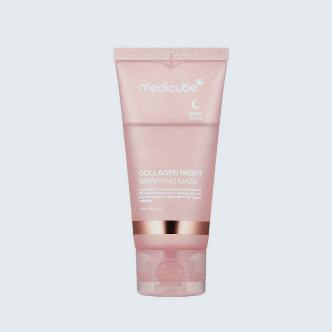 medicube Collagen Night Wrapping Mask asian authentic genuine original korean skincare montreal toronto calgary canada thekshop thekshop.ca natural organic vegan cruelty-free cosmetics kbeauty vancouver free shipping clean beauty routine skin makeup kpop stayz stan fandom photocard stray kids treasure ateez atiny dix30 brossard