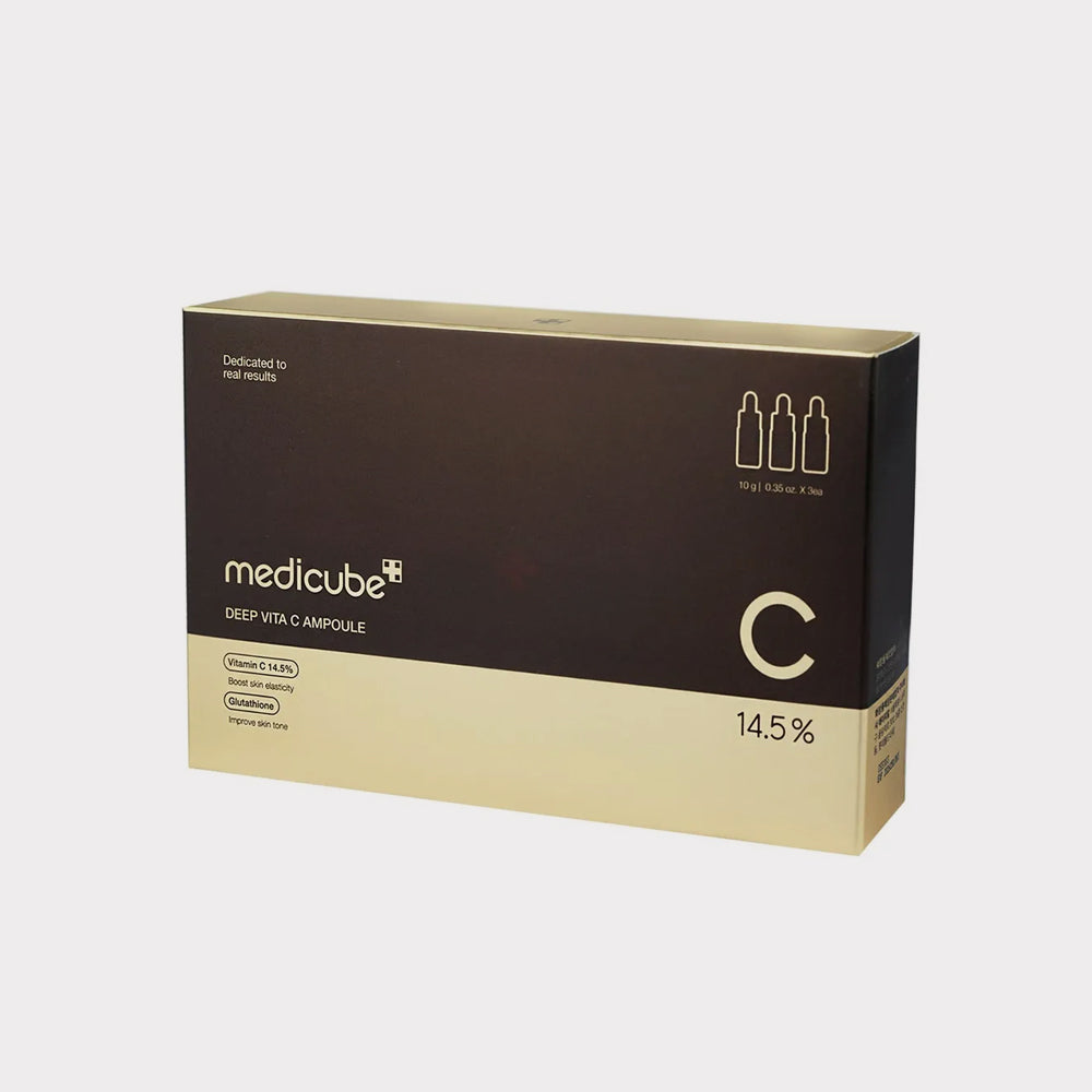 medicube Deep Vita C Ampoule Set asian authentic genuine original korean skincare montreal toronto calgary canada thekshop thekshop.ca natural organic vegan cruelty-free cosmetics kbeauty vancouver free shipping clean beauty routine skin makeup kpop stayz stan fandom photocard stray kids treasure ateez atiny dix30 brossard ddo royal mount st-bruno new store