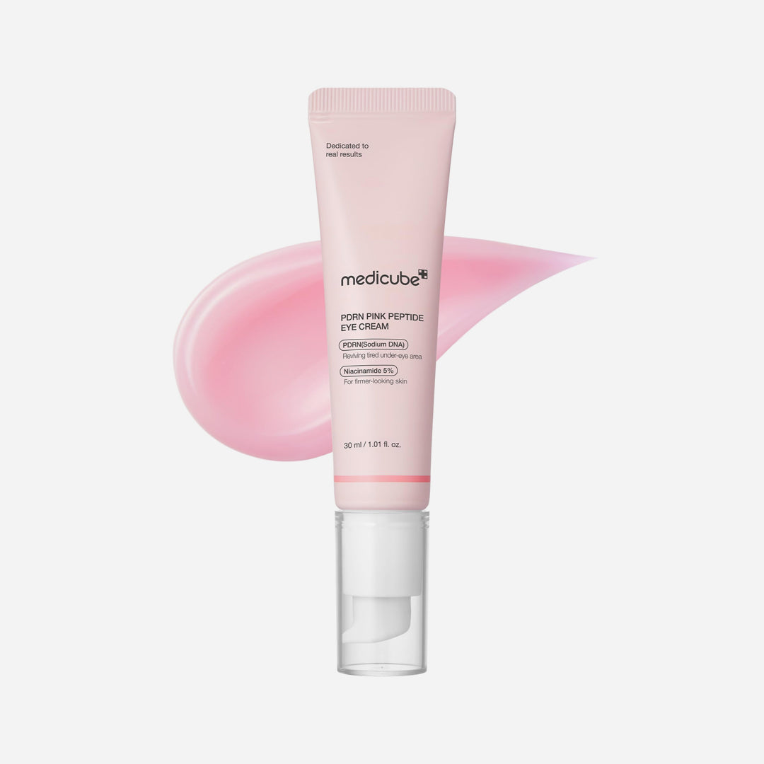 medicube PDRN Pink Peptide Eye Cream  asian authentic genuine original korean skincare montreal toronto calgary canada thekshop thekshop.ca natural organic vegan cruelty-free cosmetics kbeauty vancouver free shipping clean beauty routine skin makeup kpop stayz stan fandom photocard stray kids treasure ateez atiny dix30 brossard ddo st-bruno new store