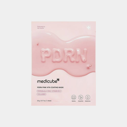 medicube PDRN Pink Vita Coating Mask  asian authentic genuine original korean skincare montreal toronto calgary canada thekshop thekshop.ca natural organic vegan cruelty-free cosmetics kbeauty vancouver free shipping clean beauty routine skin makeup kpop stayz stan fandom photocard stray kids treasure ateez atiny dix30 brossard ddo st-bruno new store