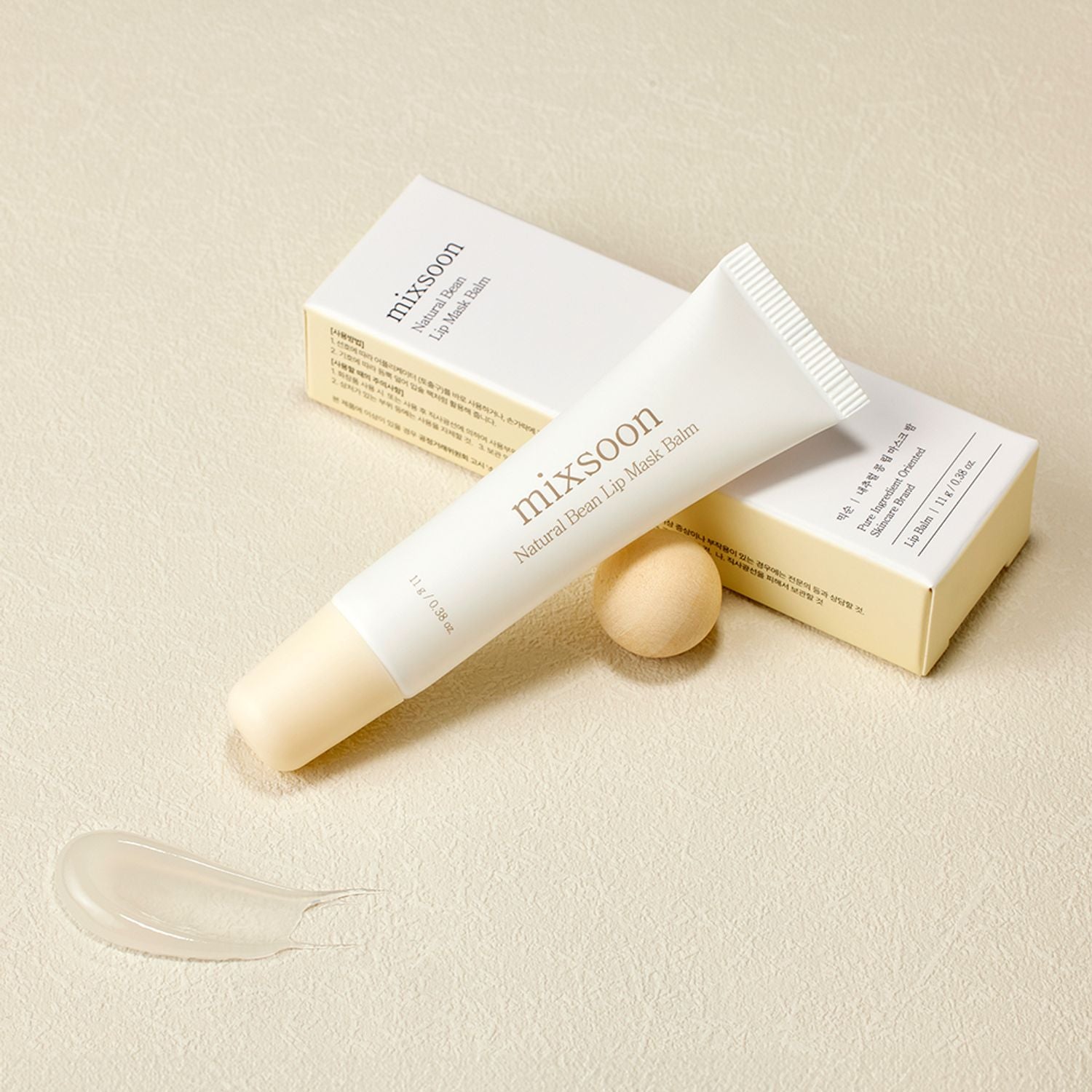 mixsoon Natural Bean Lip Mask Balm 11g 