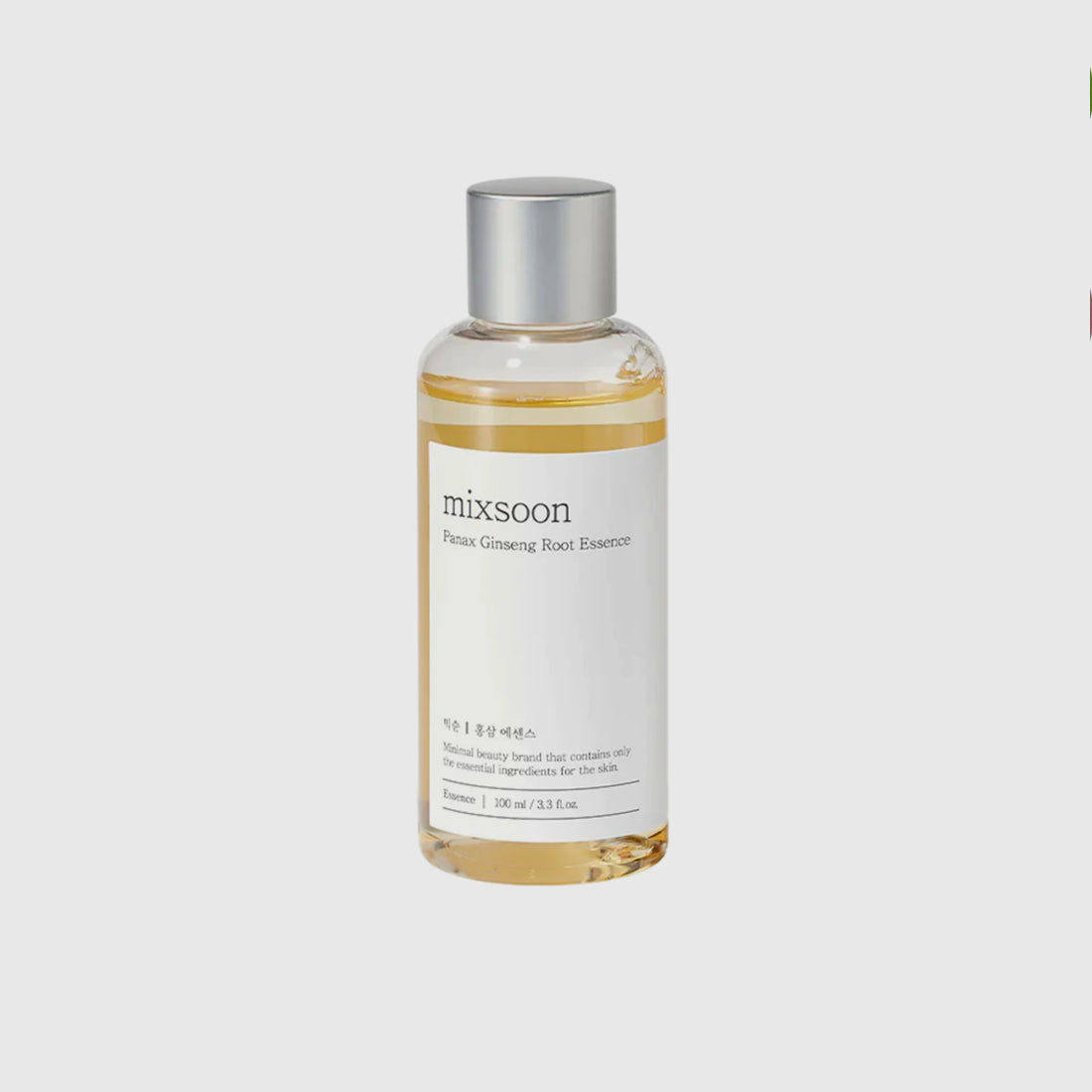 mixsoon Panax Ginseng Essence asian authentic genuine original korean skincare montreal toronto calgary canada thekshop thekshop.ca natural organic vegan cruelty-free cosmetics kbeauty vancouver free shipping clean beauty routine skin makeup kpop stayz stan fandom photocard stray kids treasure ateez atiny dix30 brossard