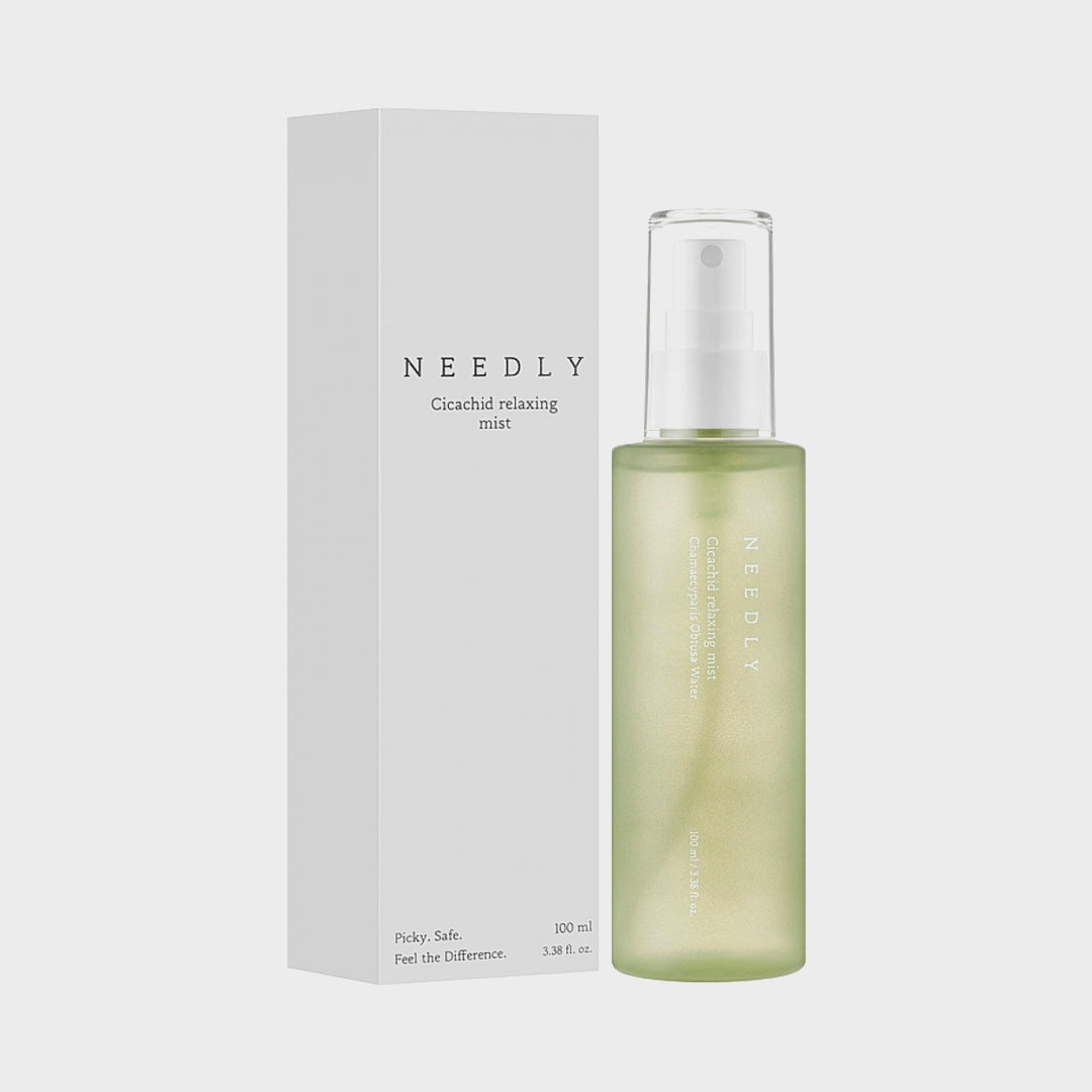 NEEDLY Cicachid Relaxing Mist asian authentic genuine original korean skincare montreal toronto calgary canada thekshop thekshop.ca natural organic vegan cruelty-free cosmetics kbeauty vancouver free shipping clean beauty routine skin makeup