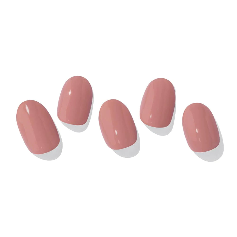 ohora Semi Cured Gel Nail Strips N Ash Pink diy gel extension manicure design art asian authentic genuine original korean skincare montreal toronto calgary canada thekshop thekshop.ca natural organic vegan cruelty-free cosmetics kbeauty vancouver free shipping clean beauty routine skin makeup