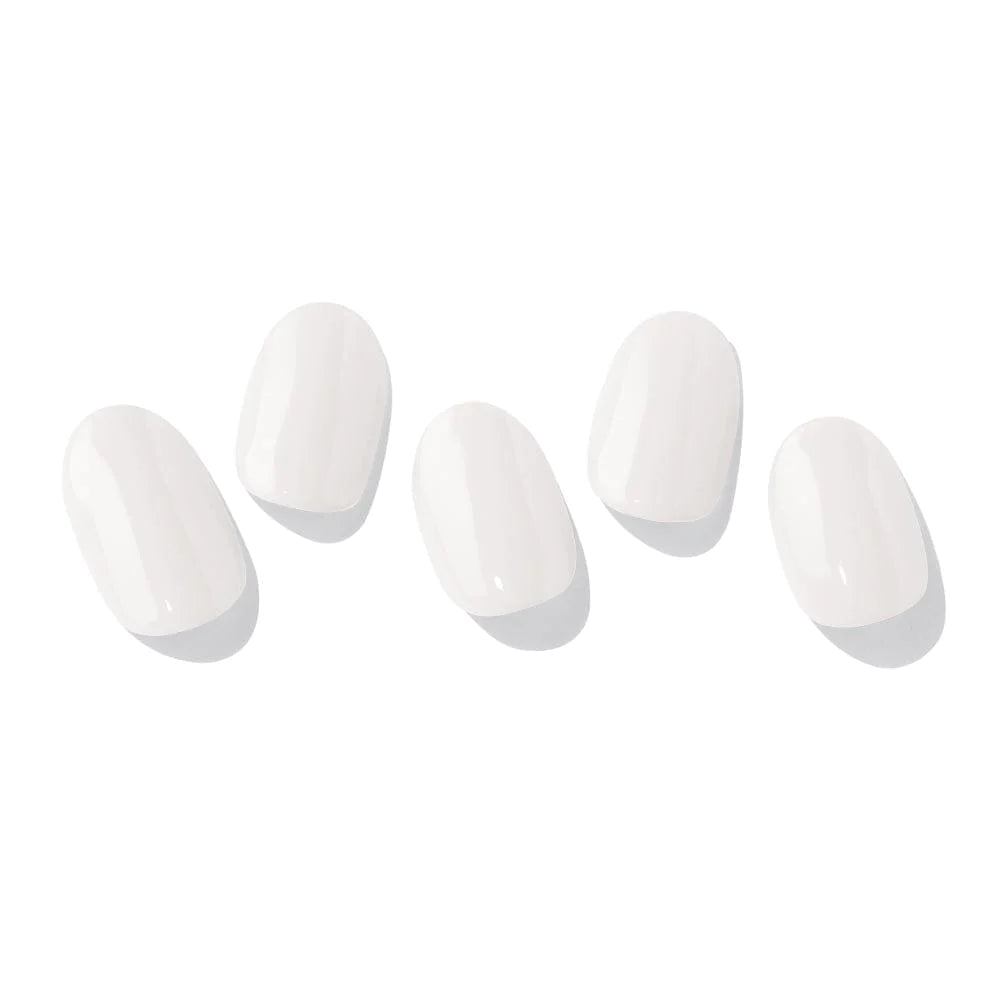 ohora Semi Cured Gel Nail Strips N Clean White diy gel extension manicure design art asian authentic genuine original korean skincare montreal toronto calgary canada thekshop thekshop.ca natural organic vegan cruelty-free cosmetics kbeauty vancouver free shipping clean beauty routine skin makeup