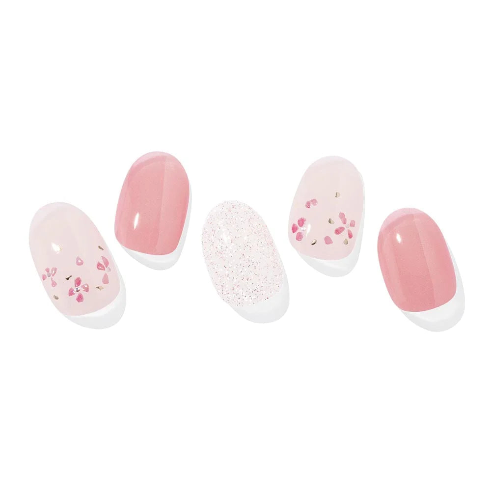 ohora Semi Cured Gel Nail Strips N Rose Diamond diy gel extension manicure design art asian authentic genuine original korean skincare montreal toronto calgary canada thekshop thekshop.ca natural organic vegan cruelty-free cosmetics kbeauty vancouver free shipping clean beauty routine skin makeup