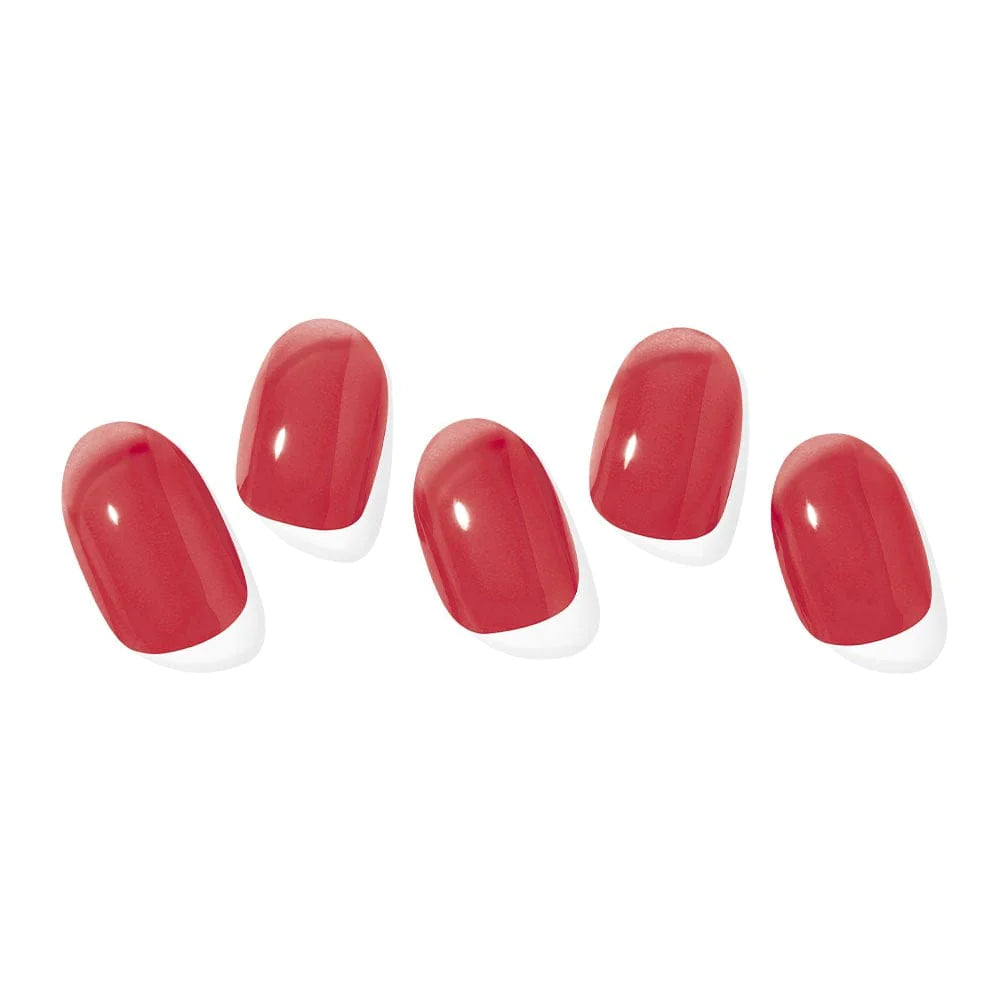 ohora Semi Cured Gel Nail Strips N Tint Brick  diy gel extension manicure design art asian authentic genuine original korean skincare montreal toronto calgary canada thekshop thekshop.ca natural organic vegan cruelty-free cosmetics kbeauty vancouver free shipping clean beauty routine skin makeup