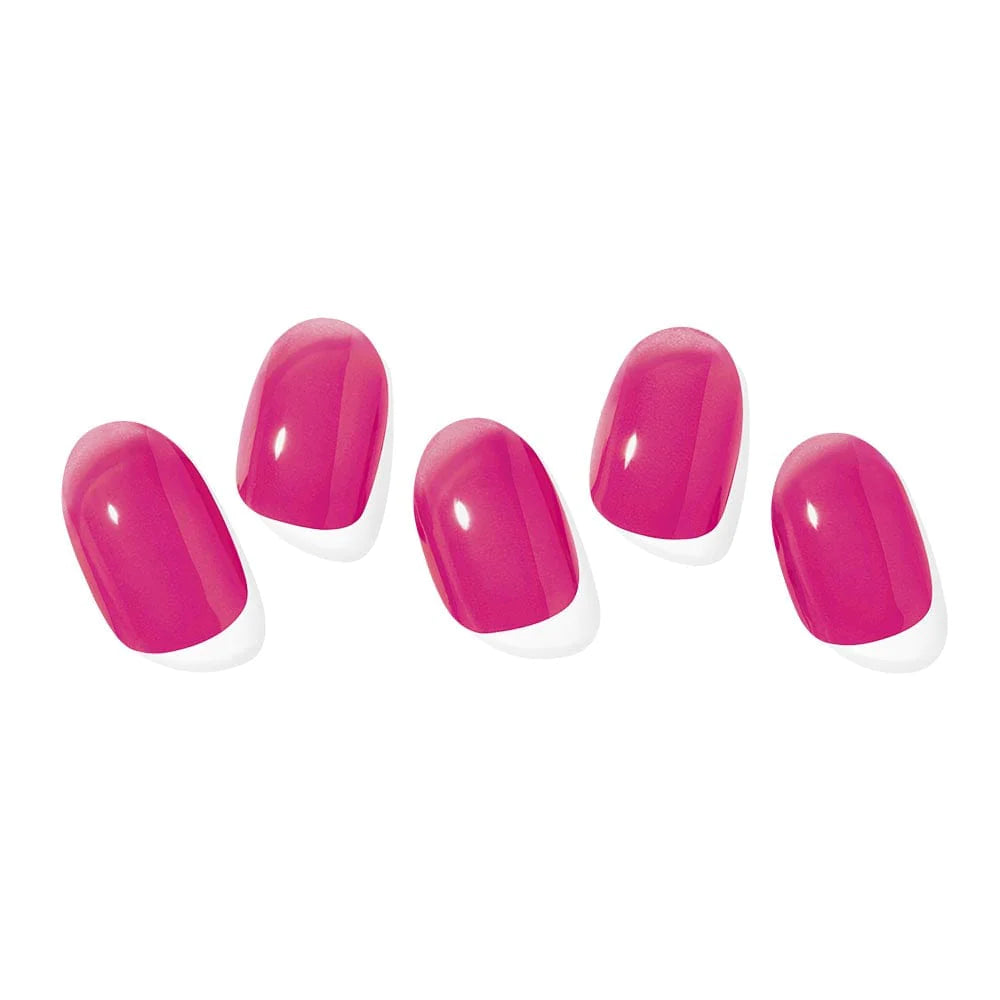 ohora Semi Cured Gel Nail Strips N Tint Reddish  diy gel extension manicure design art asian authentic genuine original korean skincare montreal toronto calgary canada thekshop thekshop.ca natural organic vegan cruelty-free cosmetics kbeauty vancouver free shipping clean beauty routine skin makeup 