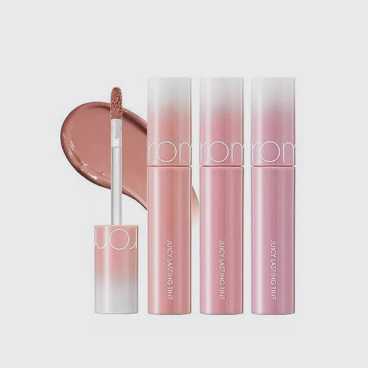 rom&nd Juicy Lasting Tint Spring Fever Edition asian authentic genuine original korean skincare montreal toronto calgary canada thekshop thekshop.ca natural organic vegan cruelty-free cosmetics kbeauty vancouver free shipping clean beauty routine skin makeup kpop stayz stan fandom photocard stray kids treasure ateez atiny dix30 brossard