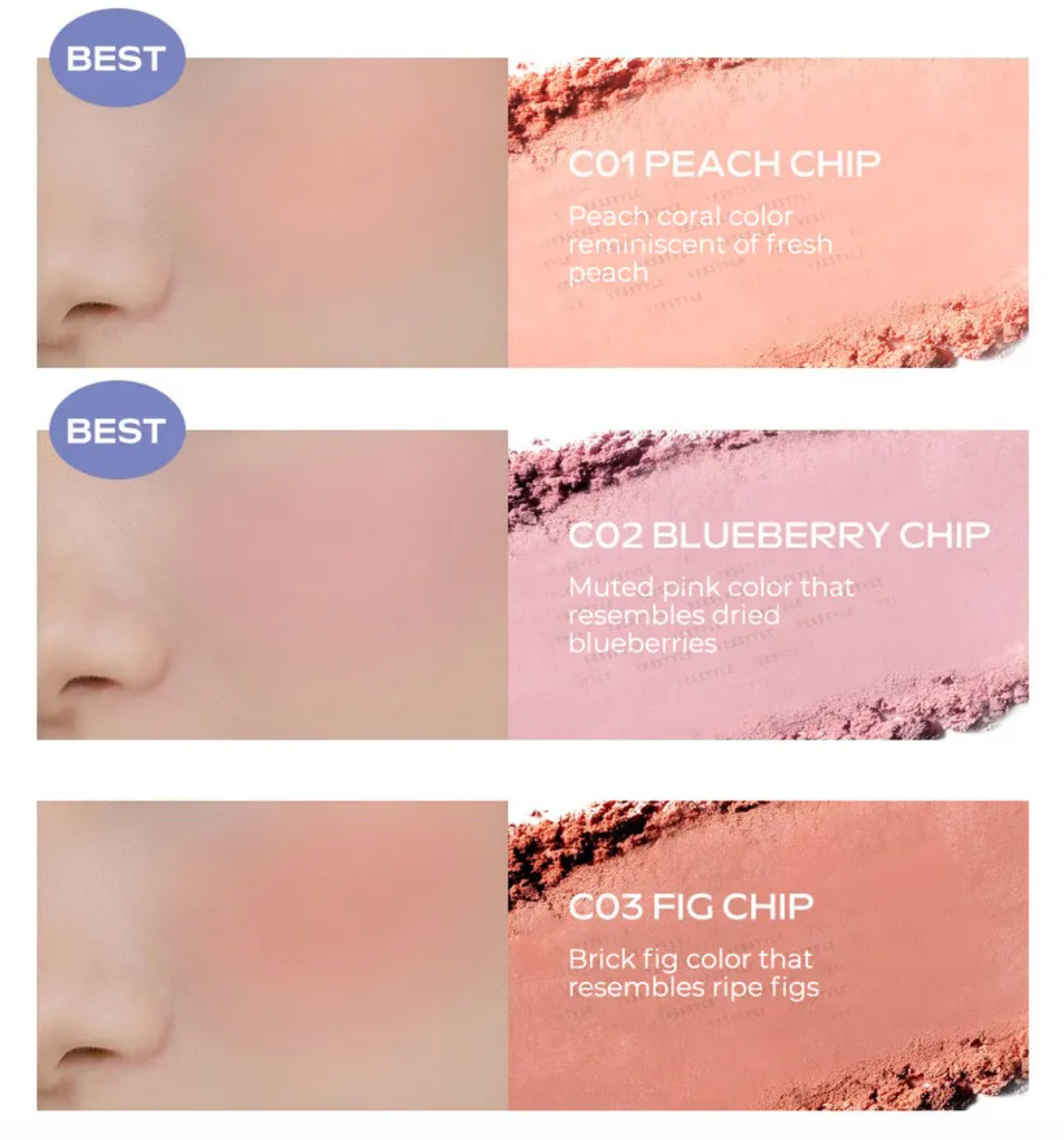 romand Better Than Cheek NEW- Korean bestselling blush swatches