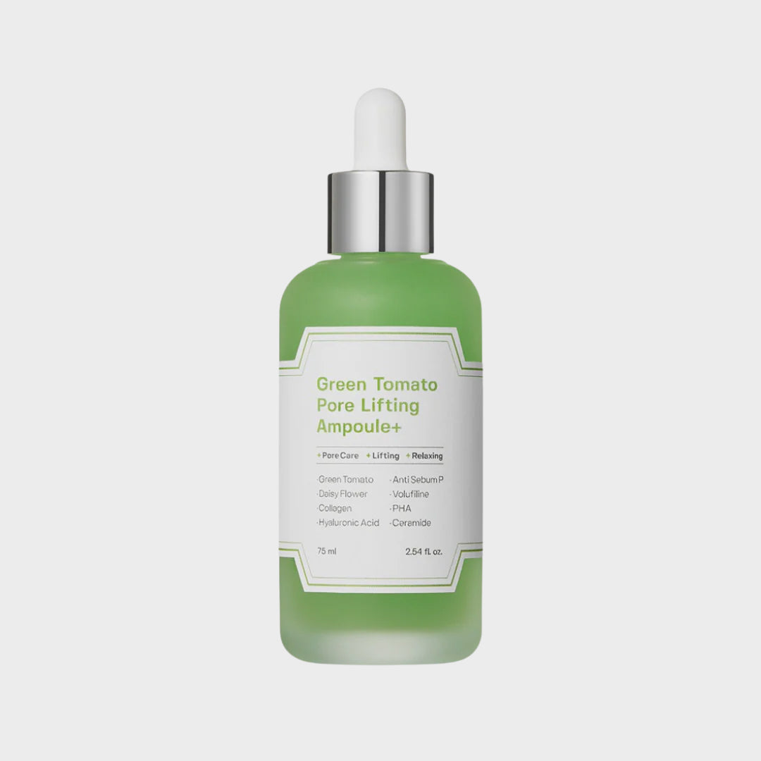 sungboon editor green tomato pore lifting ampoule Korean serum for pores texture and skin lifting