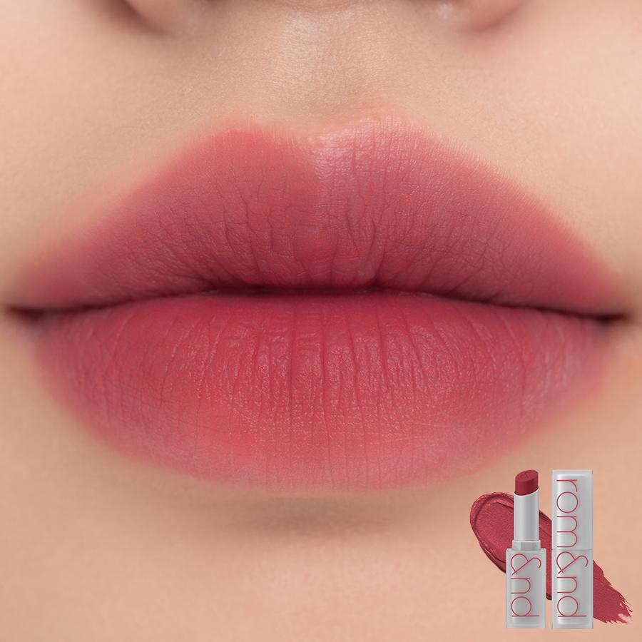 rom&nd Zero Matte Lipstick Renewal  asian authentic genuine original korean skincare montreal toronto canada thekshop thekshop.ca natural organic vegan cruelty-free cosmetics kbeauty vancouver free shipping makeup lip tint romand 