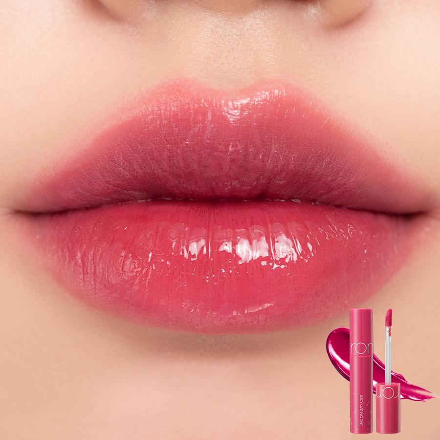 rom&nd Juicy Lasting Tint Sparking Juicy Series asian authentic genuine original korean skincare montreal toronto canada thekshop thekshop.ca natural organic vegan cruelty-free cosmetics kbeauty vancouver free shipping makeup lip tint romand 15 funky melon