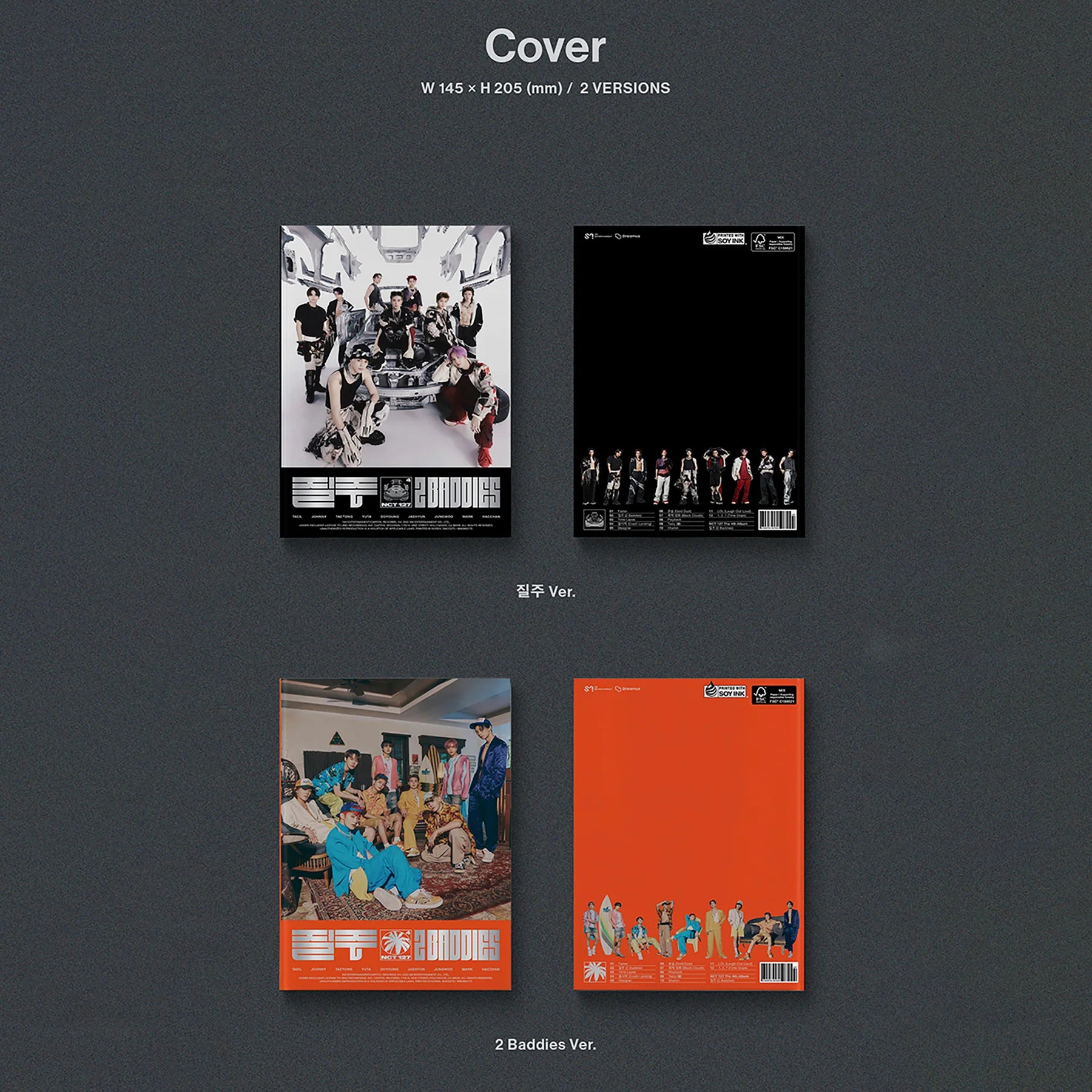 NCT 127 [2 méchants] (SMC Ver. et NEMO Ver.)