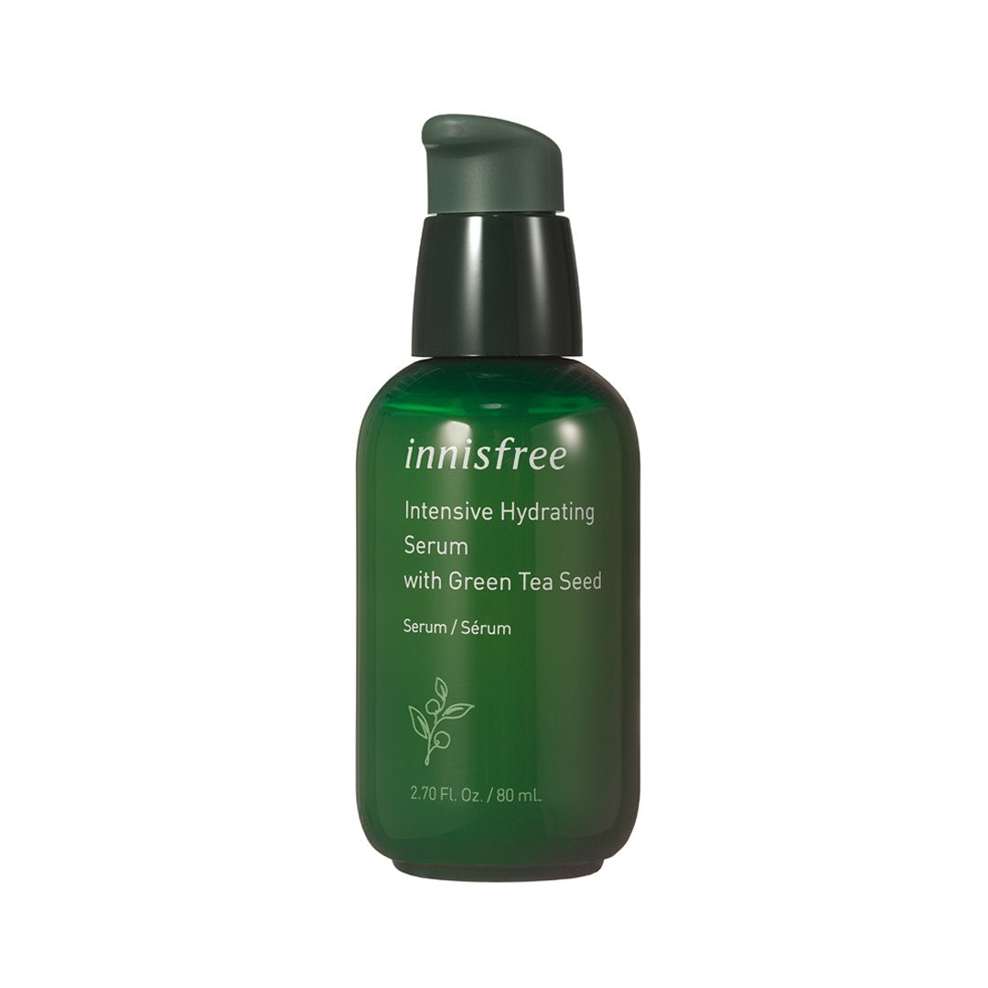 INNISFREE Green Tea Seed Serum asian authentic genuine original korean skincare montreal toronto canada thekshop thekshop.ca natural organic vegan cruelty-free cosmetics