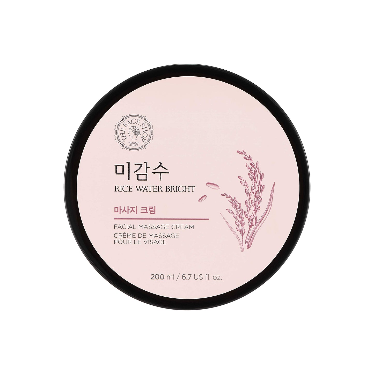 THE FACE SHOP - Rice Water Bright Massage Cream Canada Asian Korean Skincare thekshop