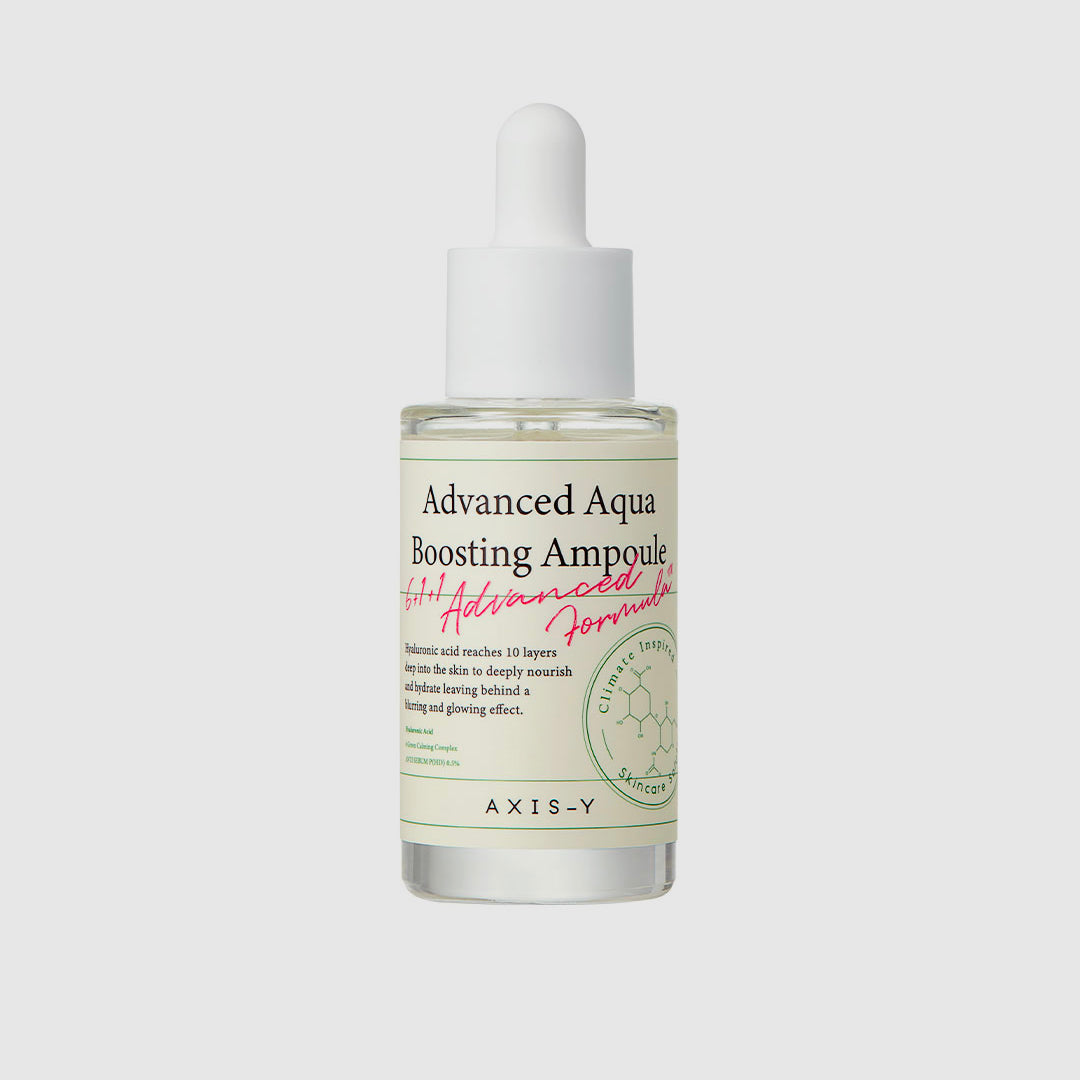 AXIS-Y Advanced Aqua Boosting Ampoule asian authentic genuine original korean skincare montreal toronto calgary canada thekshop thekshop.ca natural organic vegan cruelty-free cosmetics kbeauty vancouver free shipping 