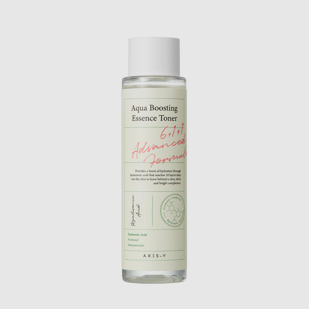 AXIS-Y Aqua Boosting Essence Toner asian authentic genuine original korean skincare montreal toronto calgary canada thekshop thekshop.ca natural organic vegan cruelty-free cosmetics kbeauty vancouver free shipping 