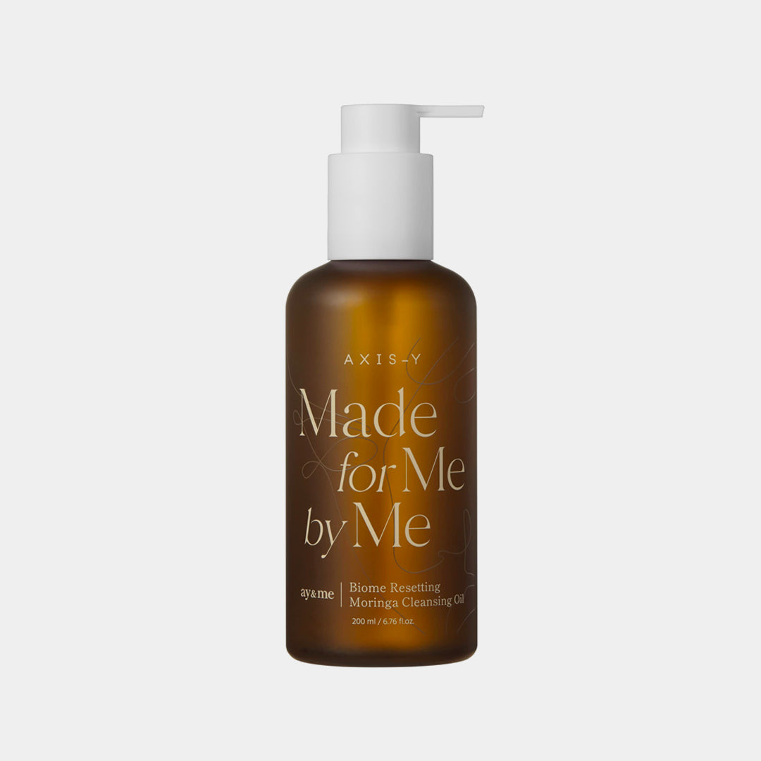 AXIS-Y ay&me Biome Resetting Moringa Cleansing Oil asian authentic genuine original korean skincare montreal toronto calgary canada thekshop thekshop.ca natural organic vegan cruelty-free cosmetics kbeauty vancouver free shipping 