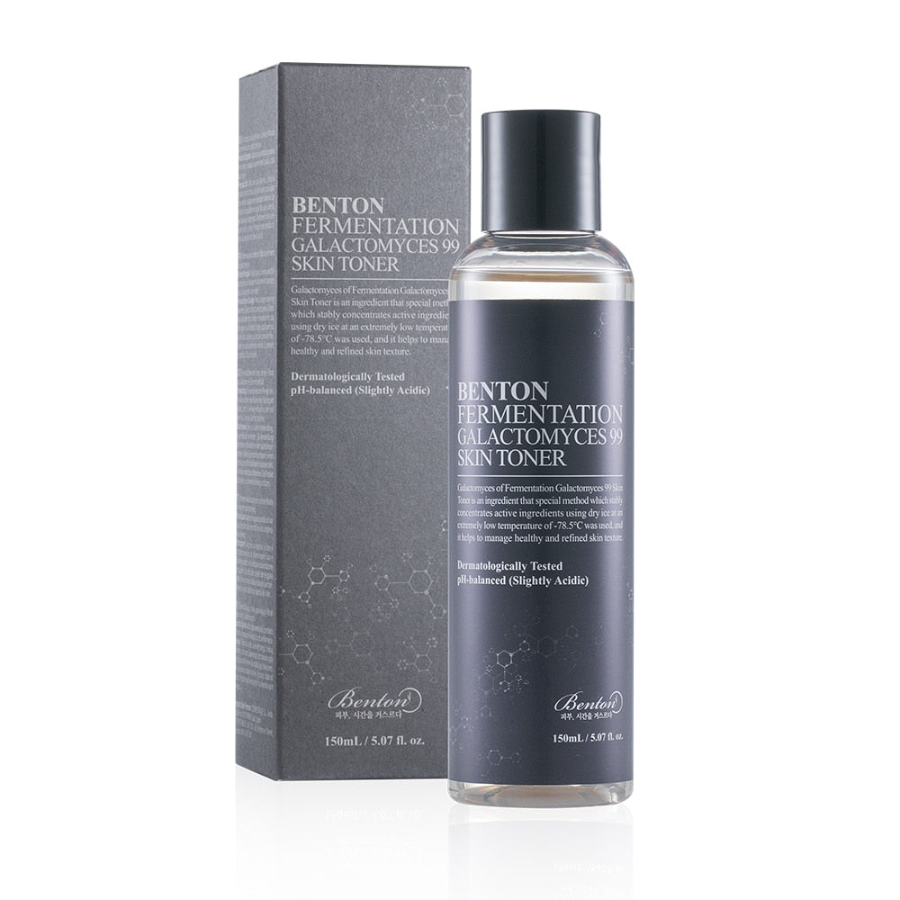 BENTON Fermentation Galactomyces 99 Skin Toner asian authentic genuine original korean skincare montreal toronto calgary canada thekshop thekshop.ca natural organic vegan cruelty-free cosmetics kbeauty vancouver free shipping 