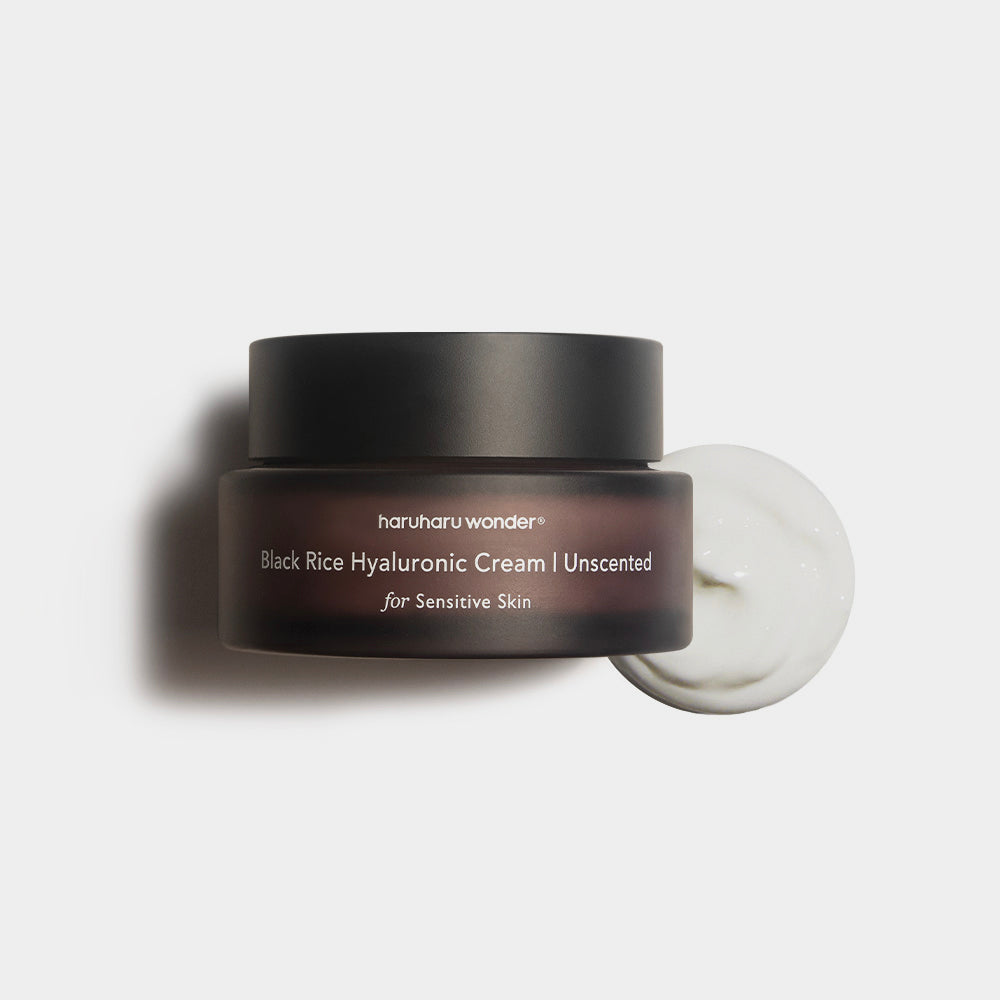 haruharu Black Rice Hyaluronic Cream (Unscented) asian authentic genuine original korean skincare montreal toronto calgary canada thekshop thekshop.ca natural organic vegan cruelty-free cosmetics kbeauty vancouver free shipping 