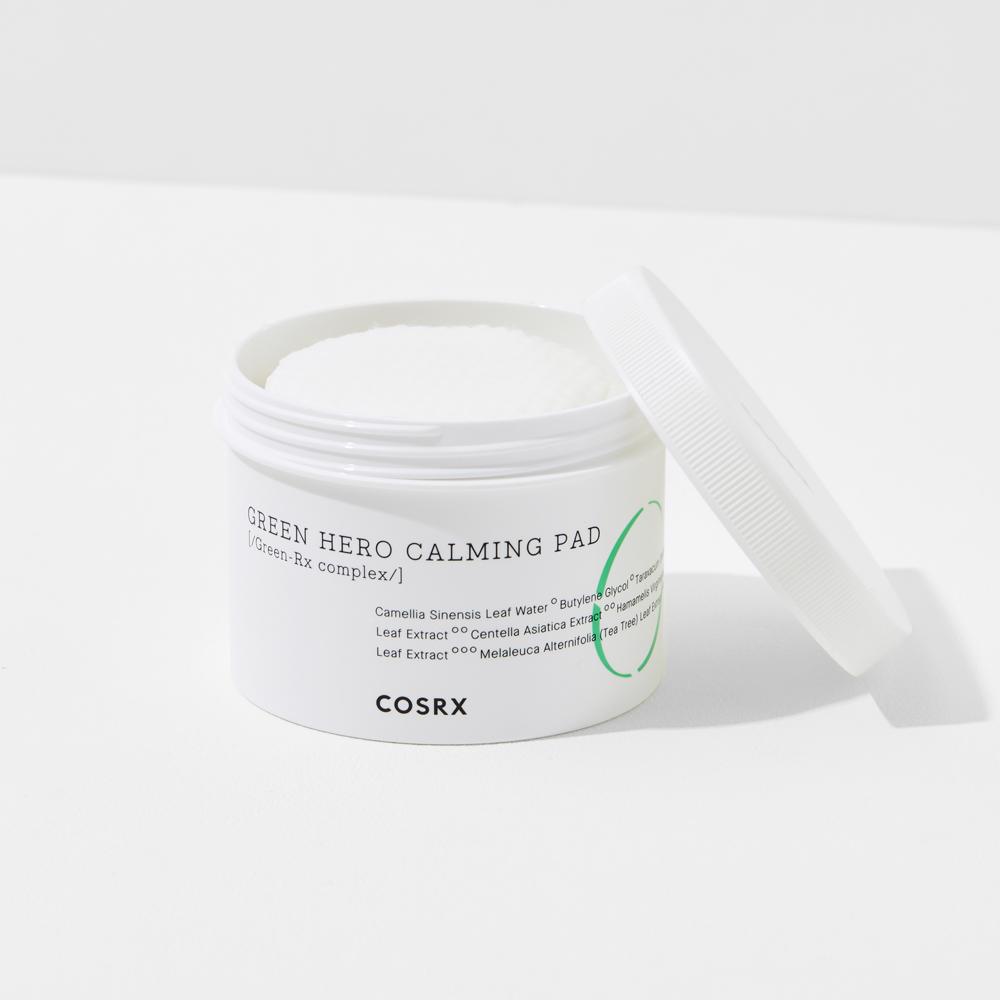 COSRX  One Step Green Hero Calming Pad asian authentic genuine original korean skincare montreal toronto canada thekshop thekshop.ca natural organic vegan cruelty-free cosmetics kbeauty vancouver free shipping 