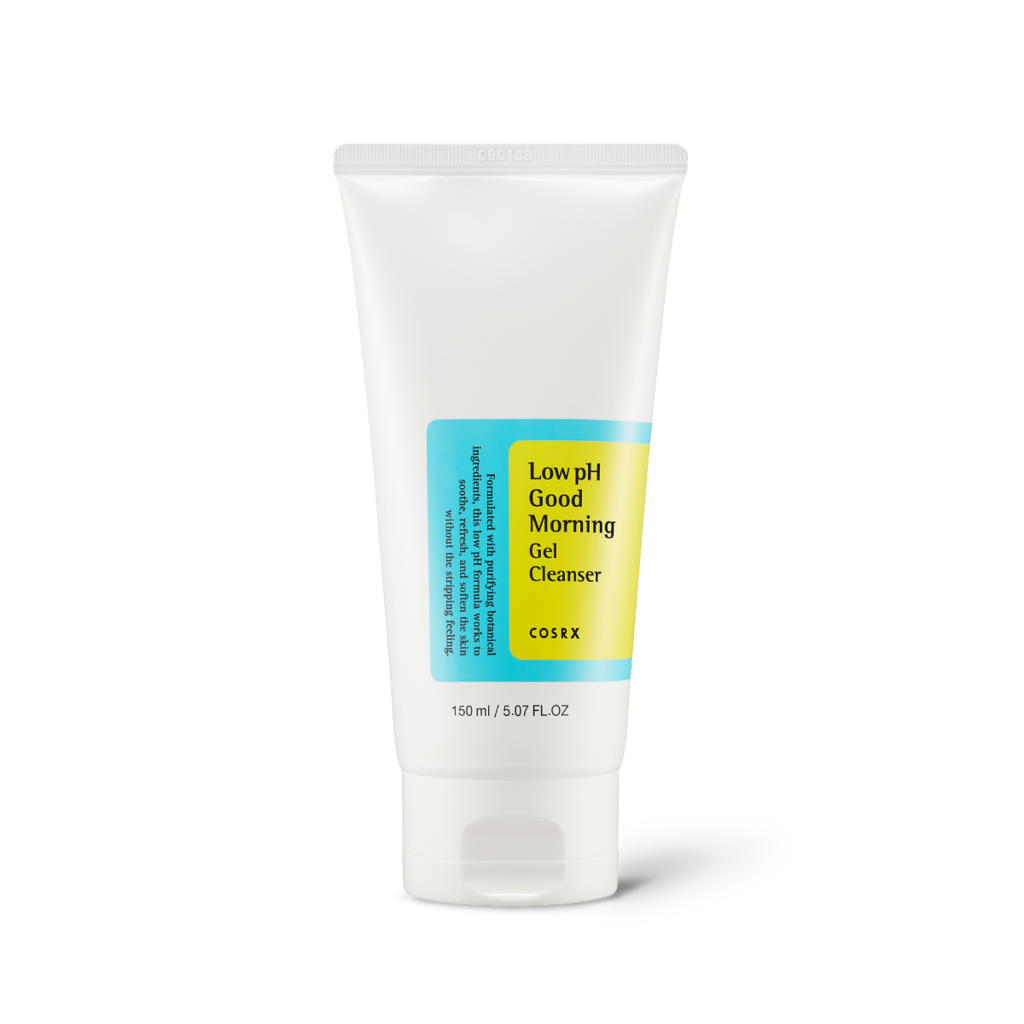 COSRX Low pH Good Morning Gel Cleanser 150ml Korean gel facial cleanser with tea tree and BHA for oily and combination skin
