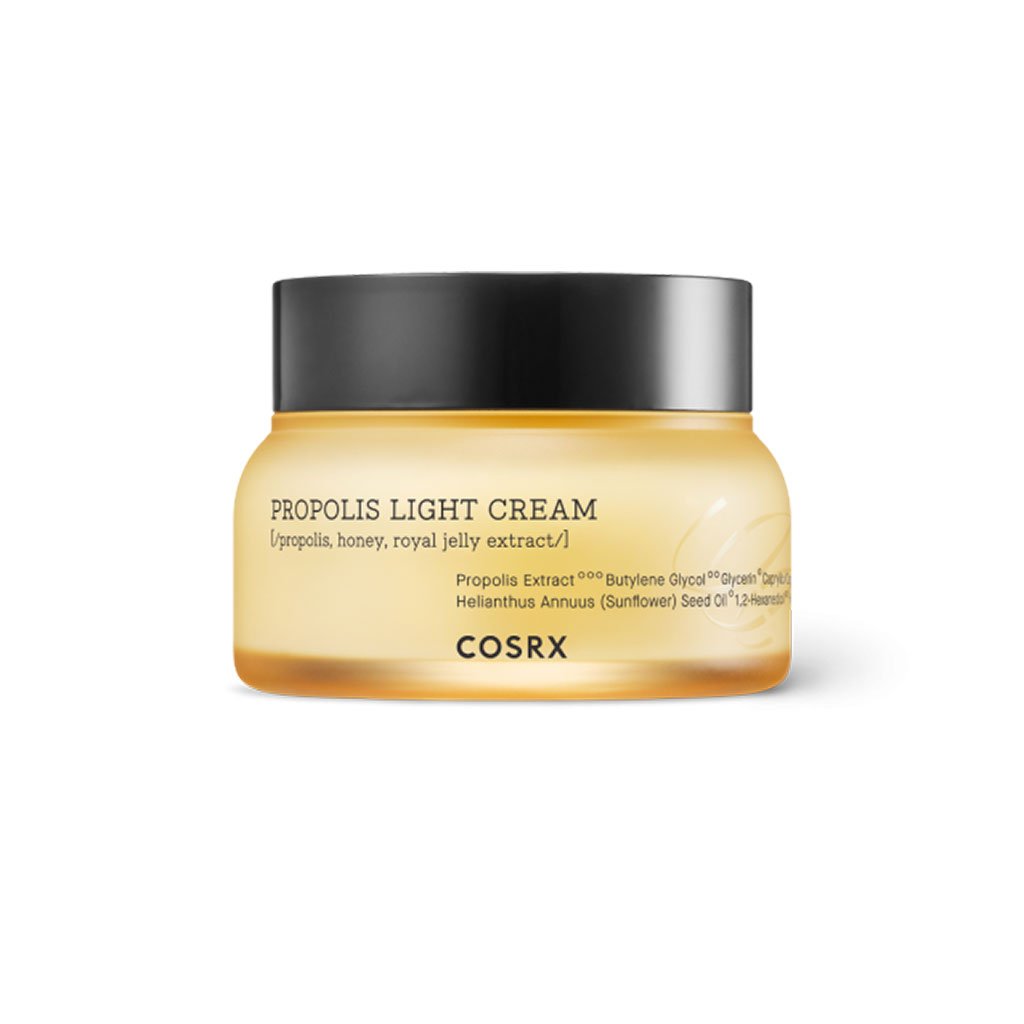 COSRX Propolis Light Cream asian authentic genuine original korean skincare montreal toronto calgary canada thekshop thekshop.ca natural organic vegan cruelty-free cosmetics kbeauty vancouver free shipping 
