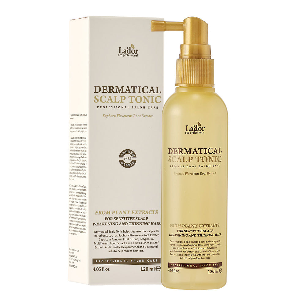LADOR Dermatical Scalp Tonic asian authentic genuine original korean skincare montreal toronto calgary canada thekshop thekshop.ca natural organic vegan cruelty-free cosmetics kbeauty vancouver free shipping 