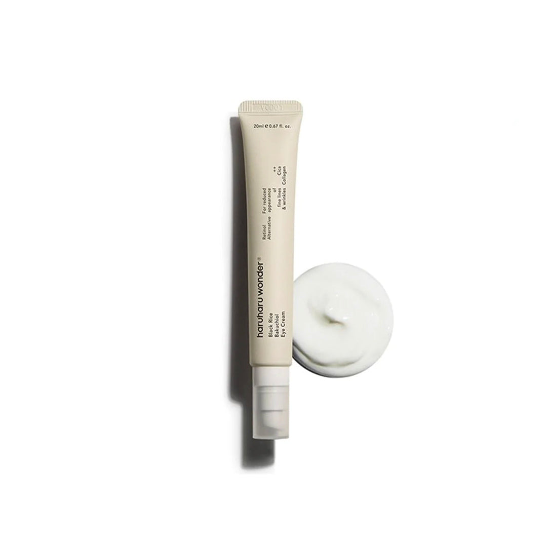 HARUHARU WONDER Black Rice Bakuchiol Eye Cream 20ml asian authentic genuine original korean skincare montreal toronto calgary canada thekshop thekshop.ca natural organic vegan cruelty-free cosmetics kbeauty vancouver free shipping   