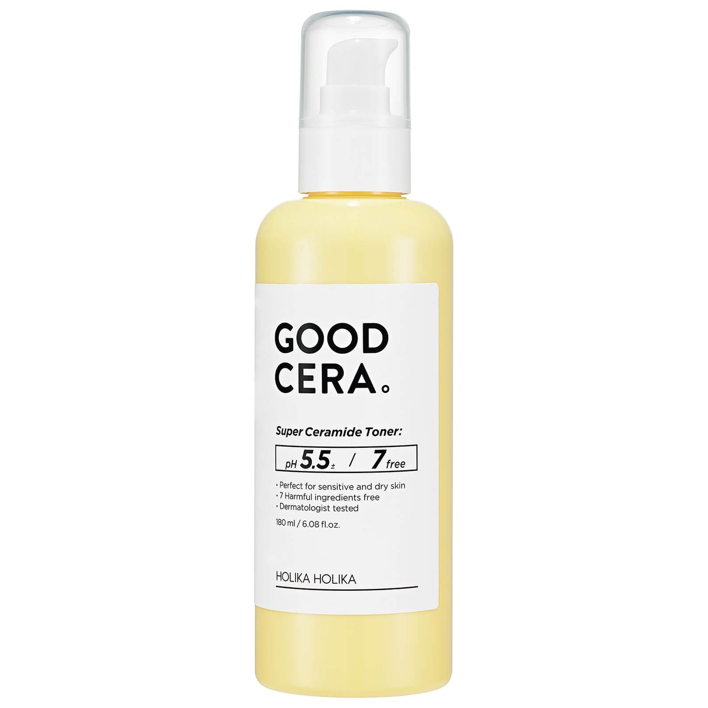 HOLIKA HOLIKA Good Cera Super Ceramide Toner asian authentic genuine original korean skincare montreal toronto calgary canada thekshop thekshop.ca natural organic vegan cruelty-free cosmetics kbeauty vancouver free shipping 