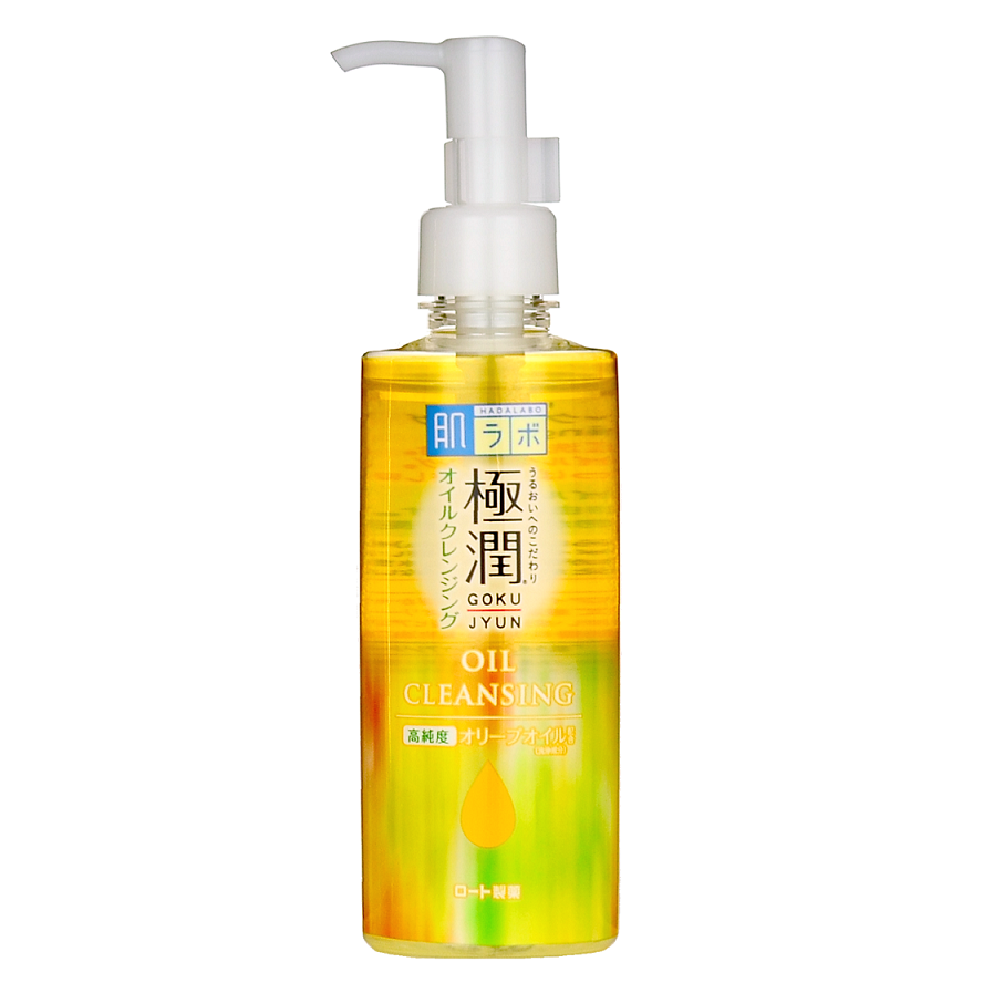 HADA LABO Gokujyun Cleansing Oil asian authentic genuine original korean skincare montreal toronto canada thekshop thekshop.ca natural organic vegan cruelty-free cosmetics