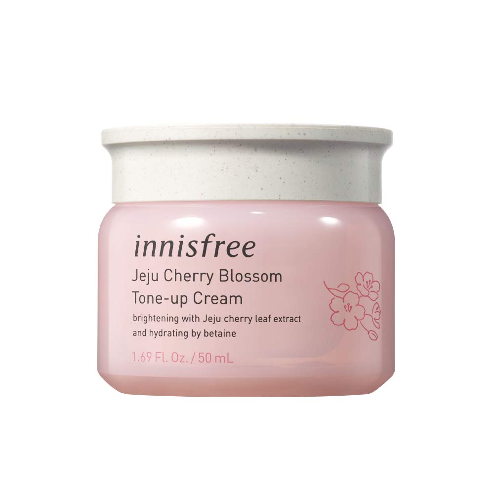INNISFREE Jeju Cherry Blossom Tone-Up Cream asian korean skincare montreal toronto canada thekshop thekshop.ca natural organic vegan cruelty-free cosmetics