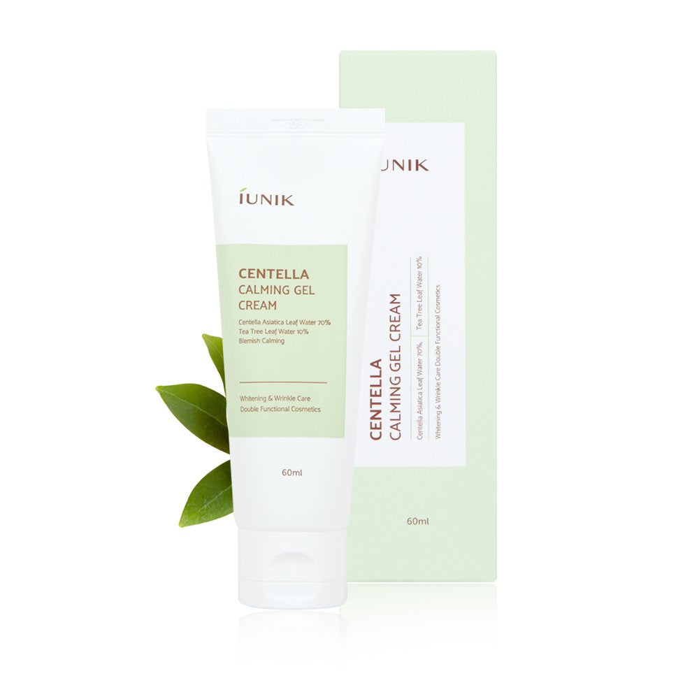 IUNIK Centella Calming Gel Cream asian korean skincare montreal toronto canada thekshop thekshop.ca natural organic vegan cruelty-free cosmetics