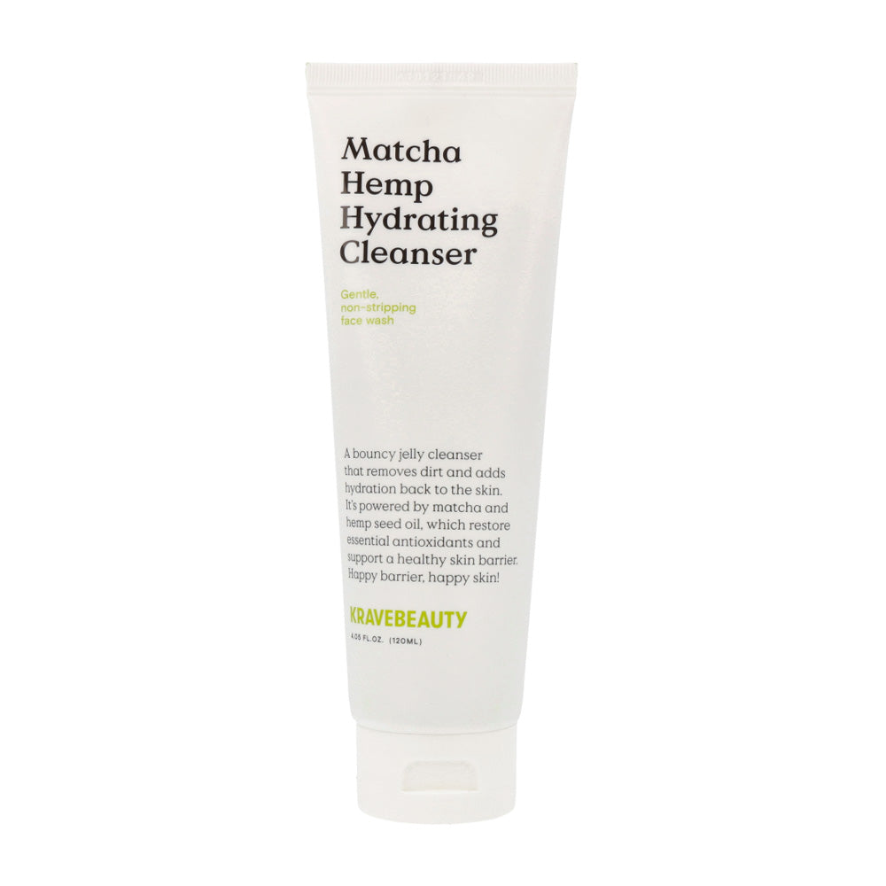 KRAVE Matcha Hemp Hydrating Cleanser asian authentic genuine original korean skincare montreal toronto calgary canada thekshop thekshop.ca natural organic vegan cruelty-free cosmetics kbeauty vancouver free shipping 