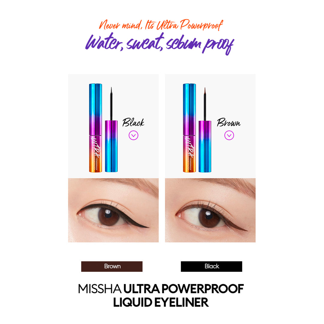 MISSHA Eyeliner Liquide Ultra Powerproof