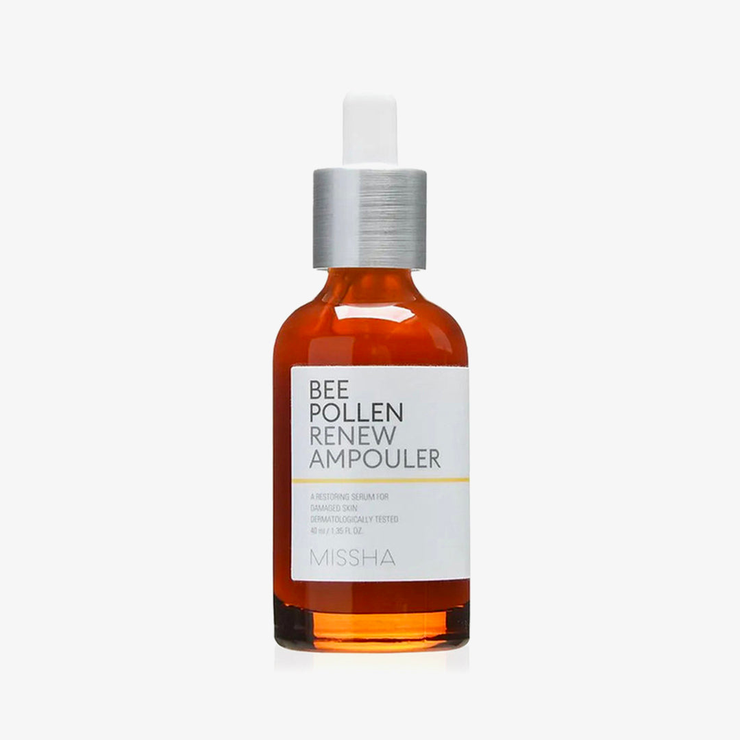 Missha Bee Pollen Renew Ampouler asian authentic genuine original korean skincare montreal toronto calgary canada thekshop thekshop.ca natural organic vegan cruelty-free cosmetics kbeauty vancouver free shipping 