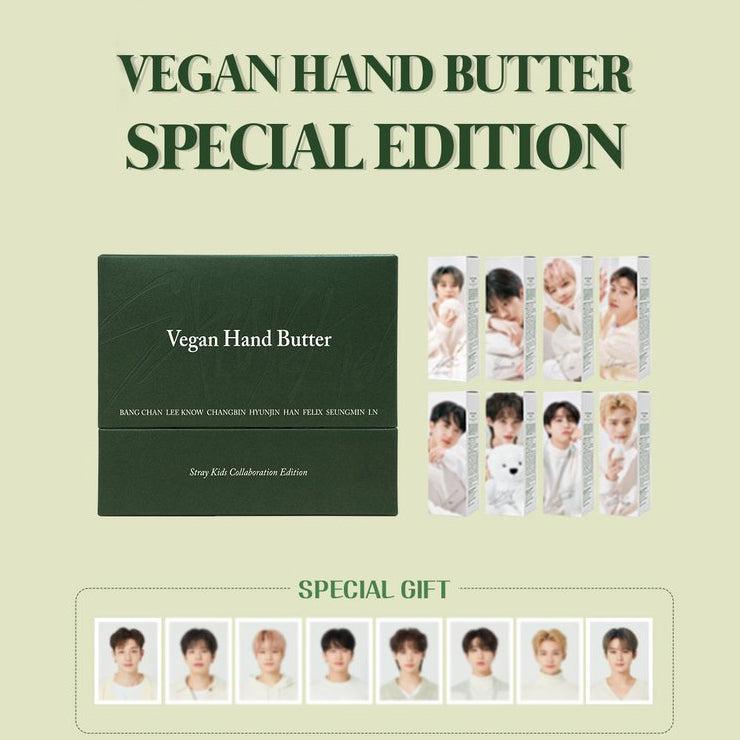 Nacific x Stray Kids You Made My SKZ Day Special Collaboration Vegan Hand Butter Set asian authentic genuine original korean skincare montreal toronto calgary canada thekshop thekshop.ca natural organic vegan cruelty-free cosmetics kbeauty vancouver free shipping  