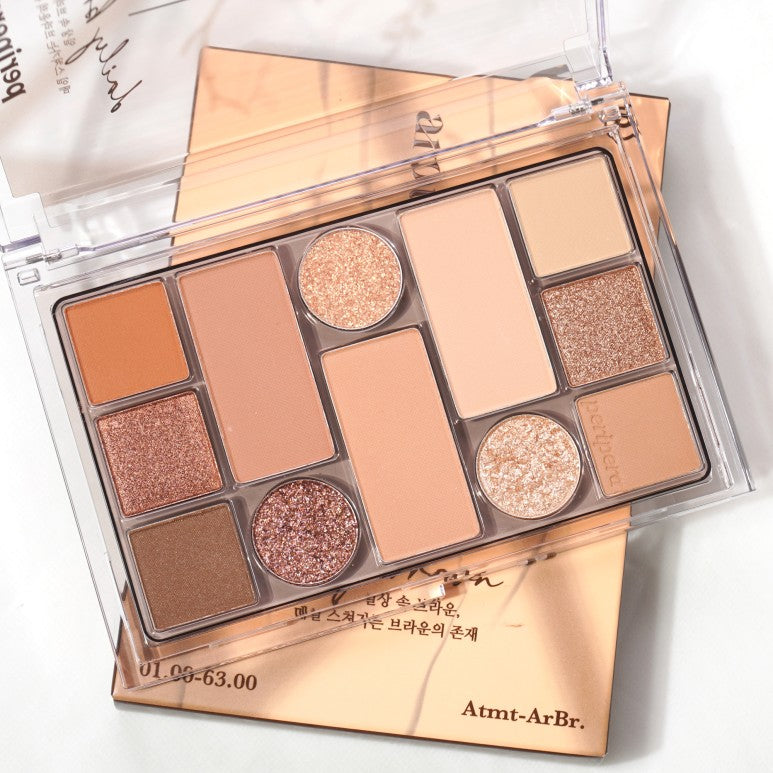 PERIPERA All Take Mood Technique Palette Around Brown asian authentic genuine original korean skincare montreal toronto calgary canada thekshop thekshop.ca natural organic vegan cruelty-free cosmetics kbeauty vancouver free shipping 