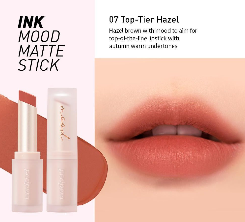 PERIPERA Ink Mood Matte Stick asian authentic genuine original korean skincare montreal toronto canada thekshop thekshop.ca natural organic vegan cruelty-free cosmetics kbeauty vancouver free shipping lipstick liptint kbeauty 