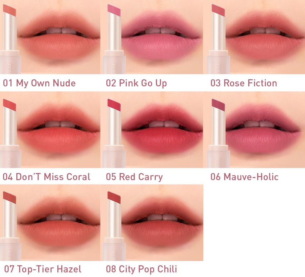 PERIPERA Ink Mood Matte Stick asian authentic genuine original korean skincare montreal toronto canada thekshop thekshop.ca natural organic vegan cruelty-free cosmetics kbeauty vancouver free shipping lipstick liptint kbeauty 