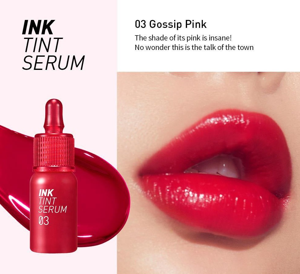 Peripera Ink Tint Serum asian authentic genuine original korean skincare montreal toronto canada thekshop thekshop.ca natural organic vegan cruelty-free cosmetics kbeauty vancouver free shipping  03_Gossip_Pink