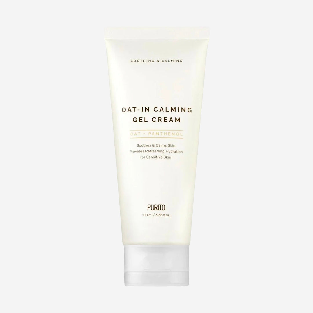 Purito Oat-In Calming Gel Cream asian authentic genuine original korean skincare montreal toronto calgary canada thekshop thekshop.ca natural organic vegan cruelty-free cosmetics kbeauty vancouver free shipping 